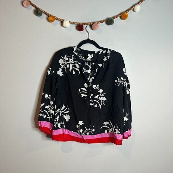 Joie Eilga Silk patterned top - Picture 2 of 6